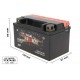 Batteria Moto AGM CBTX7A-BS YTX7A-BS 12V 6Ah