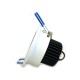 Faretto Da Soffitto Led Incasso 3W 220V Bianco Caldo Cornice Bianco Con Faro Nero