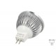 Faretto Lampada LED Dicroica MR16 GU5.3 12V 4W 4X1W Bianco Freddo 6000K