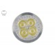 Faretto Lampada LED GU10 4X1W Bianco Caldo220V