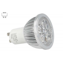 Faretto Lampada LED GU10 4X1W Bianco Freddo 220V