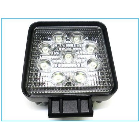 Faro 27W Profondità Supplementare A Led Rotondo 12V 24V 