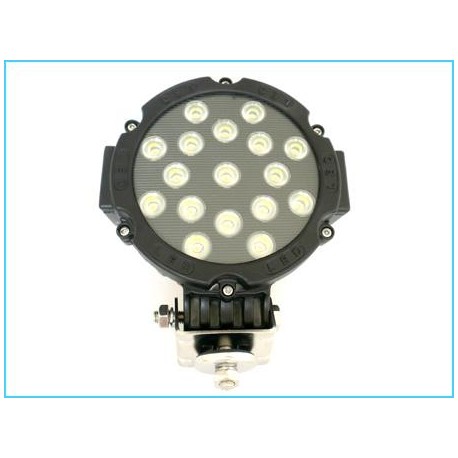 Faro Led 51W Supplementare Fendinebbia Profondità X Fuoristrada Jeep Camion 12V 24V 