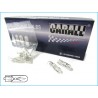 STOCK da 10 Lampade Alogene T5 W2W 12V 2W W2x4,6d