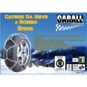 Catene Da Neve a Rombo  Auto 9mm CARALL