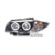 Fanali anteriori con 2 anelli Angel Eyes BMW E81/E82/E87/E88