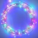 Stringa Led RGB Dinamica Filo Rame Copper Wire String 10 Metri 100 Led IP67 Cielo Stellato Per Decorazione Festa Nozze Addobbi 