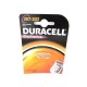 Pila Batteria A Bottone Duracell Silver Oxide 357 303 D357 SR44W KS76 Per Orologi Calcolatrice Confezione Da 2 Pile