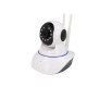 Telecamera di Videosorveglianza IP Camera da Interno Wifi 720P con Visione Notturna e Sensore di Movimento e 2 Canali Audio Mic