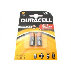 Pila Batteria Duracell Alkaline MN9100 LRI/KN 1,5V Duralock Confezione Da 2 Pile
