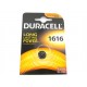 Pila Batteria Lithium A Bottone Duracell Litio 1616 DL1616 CR1616 BR1616 3V