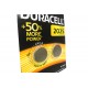 Pila Batteria Lithium A Bottone Duracell Litio 2025 DL2025 CR2025 ECR2025 3V Confezione Da 2 Pile