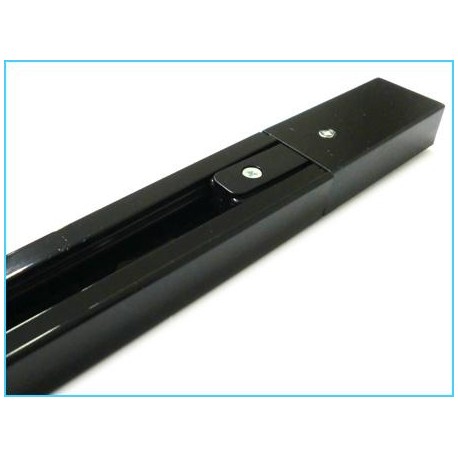 Binario Guida Nero 1 Metro Per Faretti Led A Binario