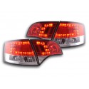 Audi A4 LED  04 a 07 rosso chiaro