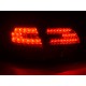 Audi A4 LED 04 a 08 rosso nero