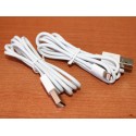 2 Pezzi Cavo USB Dati Ricarica Per Iphone Colore Bianco 1 Metro