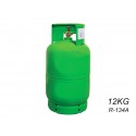 Bombola Gas Refrigerante R134a R-134a Da 12KG Netti Ricaricabile Per Climatizzatori Auto Bombola Verde