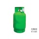 Bombola Gas Refrigerante R134a R-134a Da 12KG Netti Ricaricabile Per Climatizzatori Auto Bombola Verde
