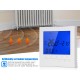 Termostato Digitale Per Riscaldamento Elettrico Stufa Calorifero WiFi Compatibile Con Amazon Alexa Echo e Google Home 16A 220V