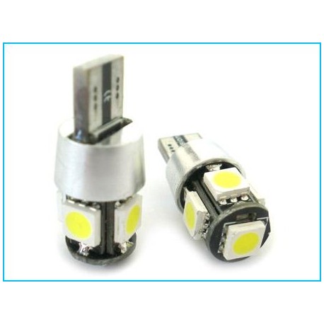 Lampada Led Canbus T10 W5W 5 SMD
