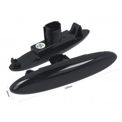 Kit Freccia Laterale a Led Side Marker Dinamica Lente Fume Lexus IS250 IS350 SC430 E350 Toyota Soarer UZZ40 Highlander Kluger G