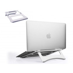 Supporto In Alluminio Per Notebook PC Portatile Laptop Pieghevole Design Ergonomico Stabile