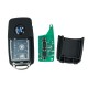 Telecomando Universale Per Auto con 3 Tasti Keydiy Serie B Supporta Oltre 1000 Tipi di Telecomando Senza Transponder e Lama