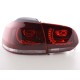 Golf 6 posteriori LED rosso/chiaro look GTI 