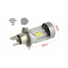 Kit Full Led Cob H4 20/20W 12V Specifico Per Moto Scooter Bianco 2000 Lumen Con Ventola In Testa