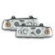 BMW E36 Berlina con Angel Eyes cromato