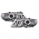 BMW E46 Berlina/Station Wagon 02-05 con Angel Eyes Cromato