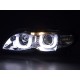 BMW E46 Berlina/Touring 02-05 con Angel Eyes Cromato