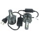 Kit Full Led Cob H4 26W Reale Bi-Led 12V Con Ventola Raffrenddamento Silenziosa Attacco Regolabile 2200 Lumen