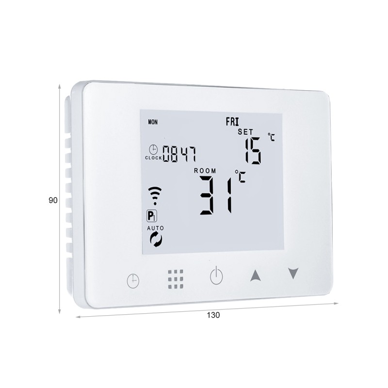Programma WIFI Plug Termostato con sensore di temperatura esterno NTC