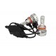 Kit Full Led Canbus H8 H11 H9 40W 5000 Lumens Con Ventilatore 12V 24V 2 Cree XHP 50