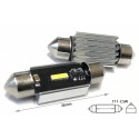 Lampadina Led Siluro Canbus Pro 36mm 1 Smd 1860 Da 5W No Errore 12V No Polarita Super Luminoso