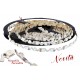 24V Bobina Led Curvabile Ripiegabile Bianco Neutro Con Lente 180 Gradi 20W/M 8mm 300 smd 5054 Per Cassone Pubblicitario Senza O