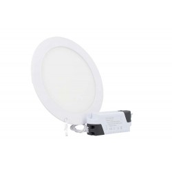 Faretto Pannello Led Da Incasso Rotondo 12W Bianco Neutro Diametro 170mm SKU-4858