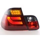 POSTERIORI LED BMW serie 3 Berlina 02 a 05 rosso nero 