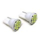 Lampada Led T10 W5W 8 Smd Frontale Bianco Luci di Posizione 12V