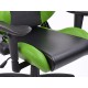 Sedia Gaming girevole Esport Egame VERDE/NERO