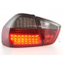 POSTERIORI LED BMW serie 3 E90 05 a 08 nero/rosso