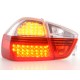 POSTERIORI LED BMW serie 3 E90 05 a 08 rosso/chiaro
