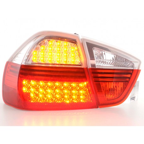 POSTERIORI LED BMW serie 3 E90 05 a 08 rosso/chiaro