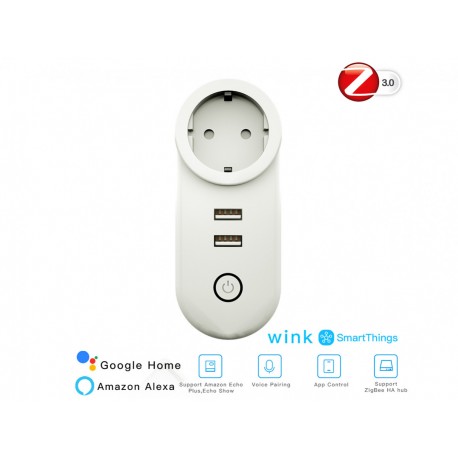 ZigBee 3.0 Smart Socket Presa Schuko 