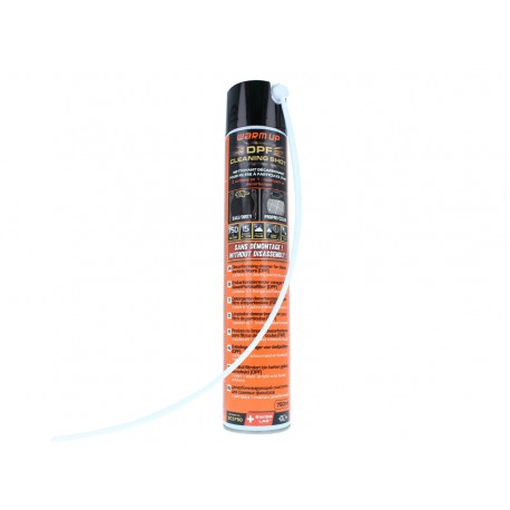 WARM UP DCS750 Pulitore Decarbonizzatore Per Filtri Antiparticolati Detergente FAP DPF Cleaning Shot 750ml