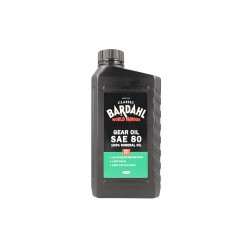 BARDAHL Classic Gear Oil SAE 80 API GL2 Olio Ingranaggi Monogrado 100% Minerale Per Auto D'epoca 1 LT