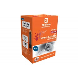 ABEL Auto Kit Colore Blu Per Auto Moto Pasta Abrasiva 50 ml Panno Microfibra 30x30cm Inclusa