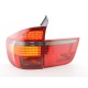 POSTERIORI LED BMW X5 E70 06-10 NERO/ROSSO