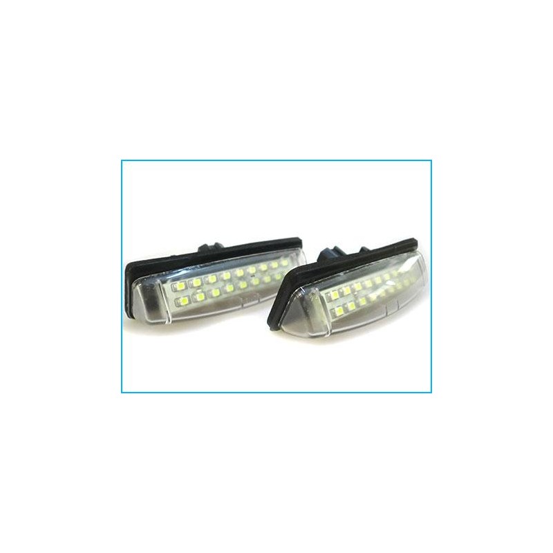 LEDFEWAG 2 pezzi LED Luci targa per auto Lampada targa Compatibile per Camry Aurion Avensis Verso Echo 4D Prius Is200 Is300 Ls430 Gs300 Gs430 Gs400 Es300 Es330 Rx300 Rx330 Rx350 